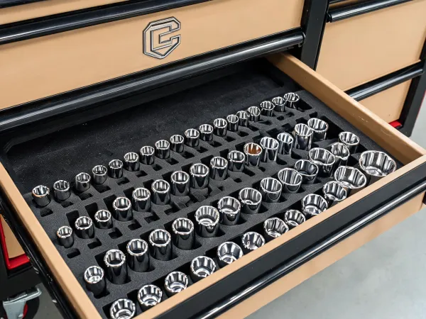 Organized socket drawer